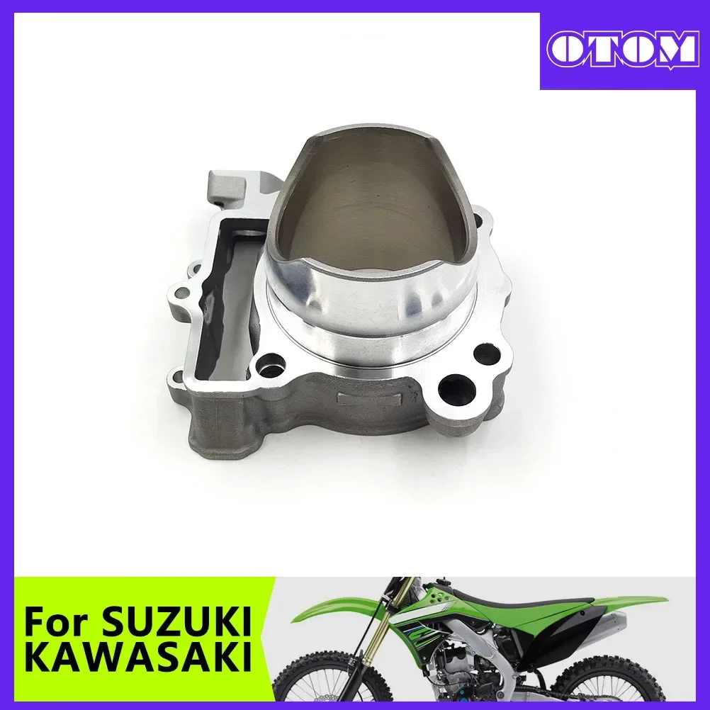 

Motorcycle 77mm Air Cylinder Block For KAWASAKI KX250F 2004-2008 SUZUKI RMZ250 2004-2006 11005-0069 Engine Off-road Dirt Bikes