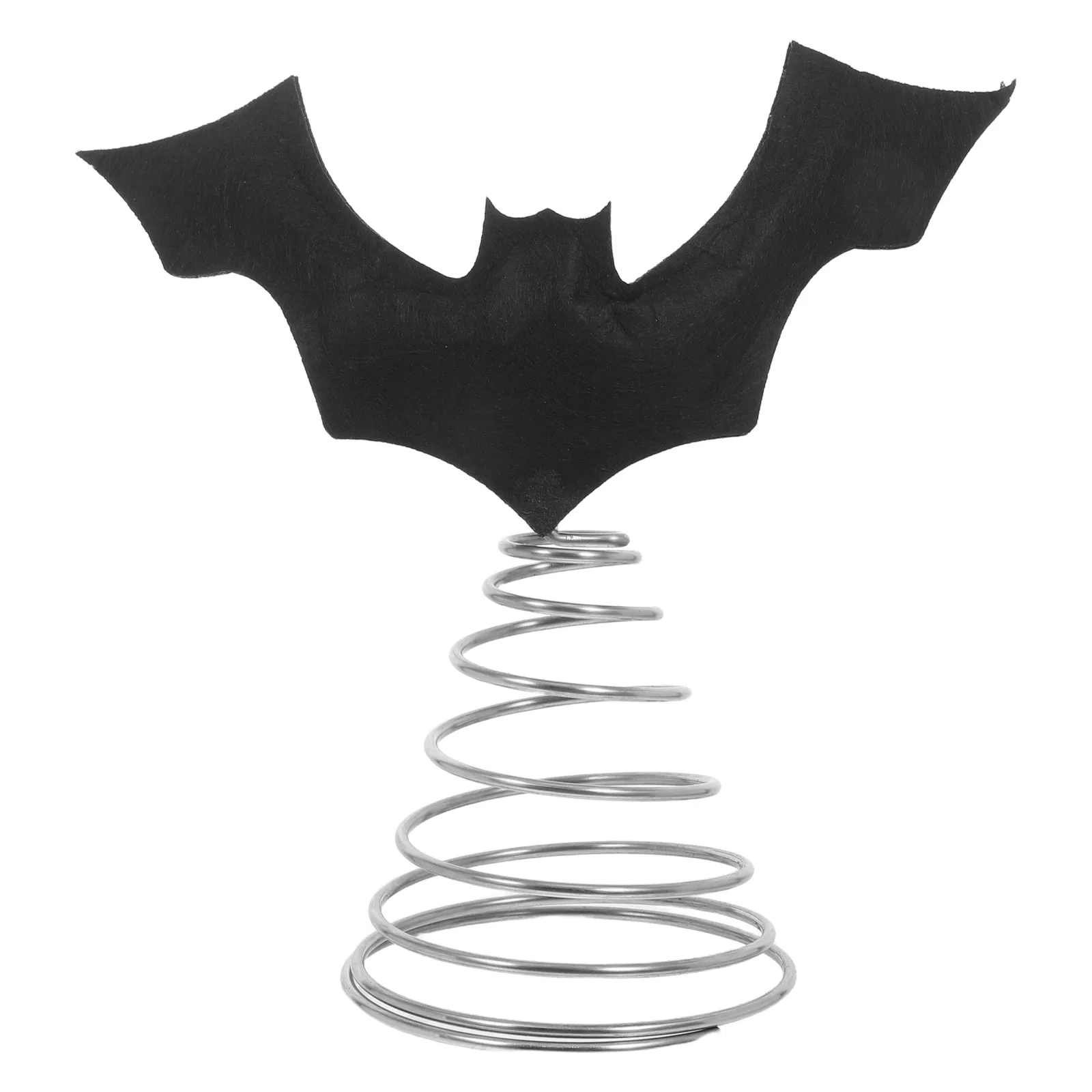 

Bat Treetop Ornament Halloween Tree Decorations Rustic Vintage Finial for Haunted Props and Home Holiday Displays