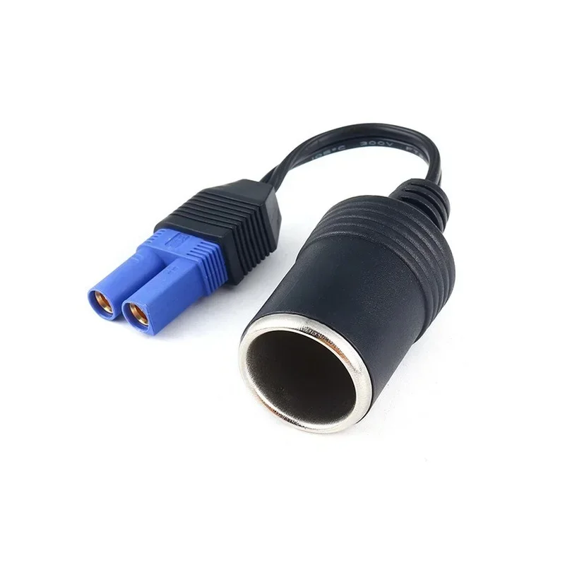 Portable EC5 Cigarette Lighter Socket Adapter Connector for 12V Car Battery Booster Car Jump Starter