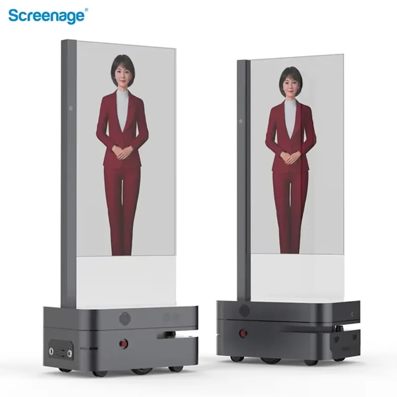 55 Inch Transparent Oled Smart Oled Transparent Film Screen Transparent Oled Display Digital Signage