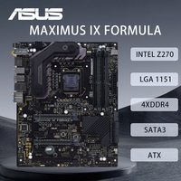 ASUS ROG MAXIMUS IX FORMULA Motherboard LGA 1151 Support i5-6500 7600K i7-6700K 7700K CPU Intel Z270 4xDDR4 4133MHz 2xM.2 VGA