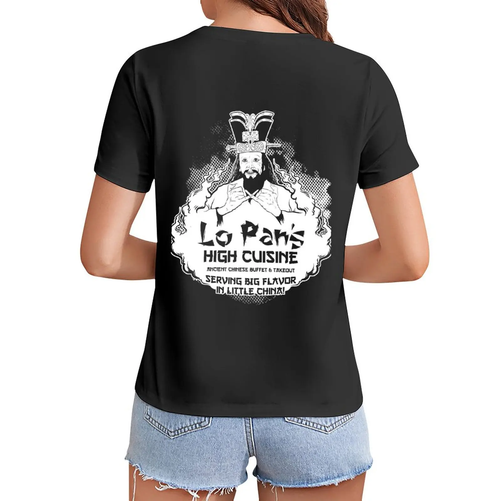 

Lo Pan's High Cuisine T-Shirt graphics quick drying funny t shirts for Women