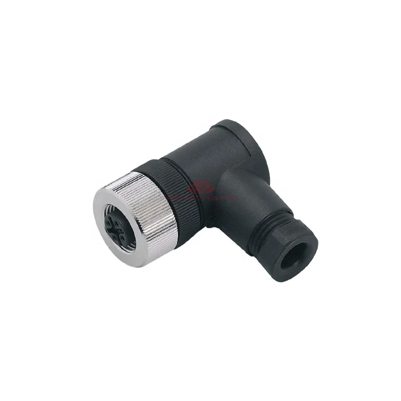 New Original IFM E11714 M12 5-Pin Angled Wirable Female Socket 60V AC/DC 4A A-Coded IP67