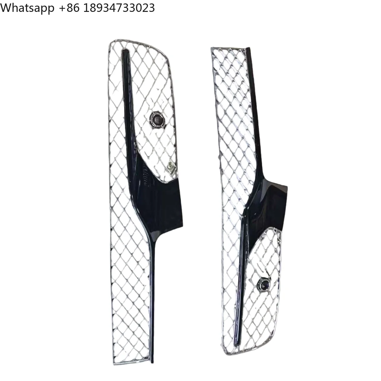 Left or right chrome-plated front bumper grille for 2016-2019 for Bentley Flying Straight Line original OEM 4W0807285 4W080726