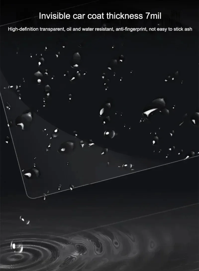 Für Tesla Model 3 Model Y 2017-2025 Türgriff-Kratzschutzfolie TPU Transparente Schutzfolien Dekorative Schutzabdeckung – Detail 1