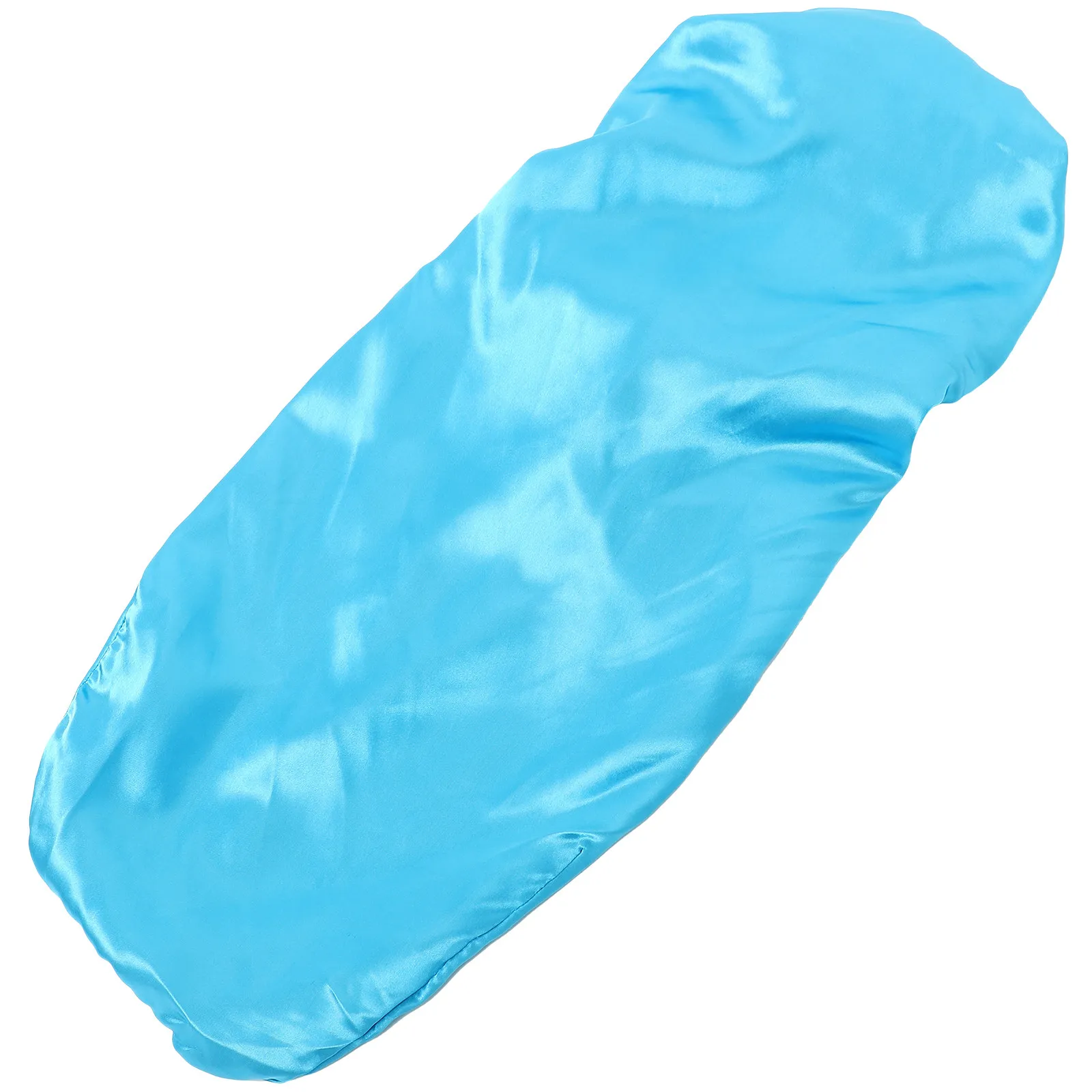 

Satin Sleep Hat for Long Tube Design Friction Reducing Hair Protection Lightweight Portable Bed Cap Smooth Elastic Fit All