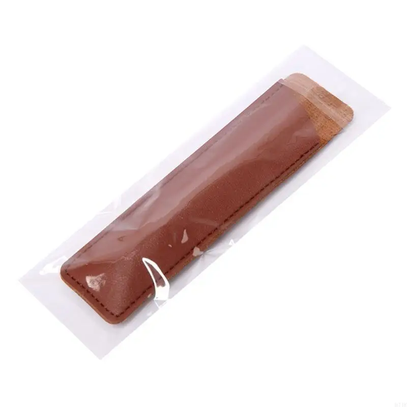 H7JF Vintage Leather Pen do posiadacza obudowy dla jednego długopisu Pojeta Pióra Fountain Pen Sleeve na świąteczny urodziny