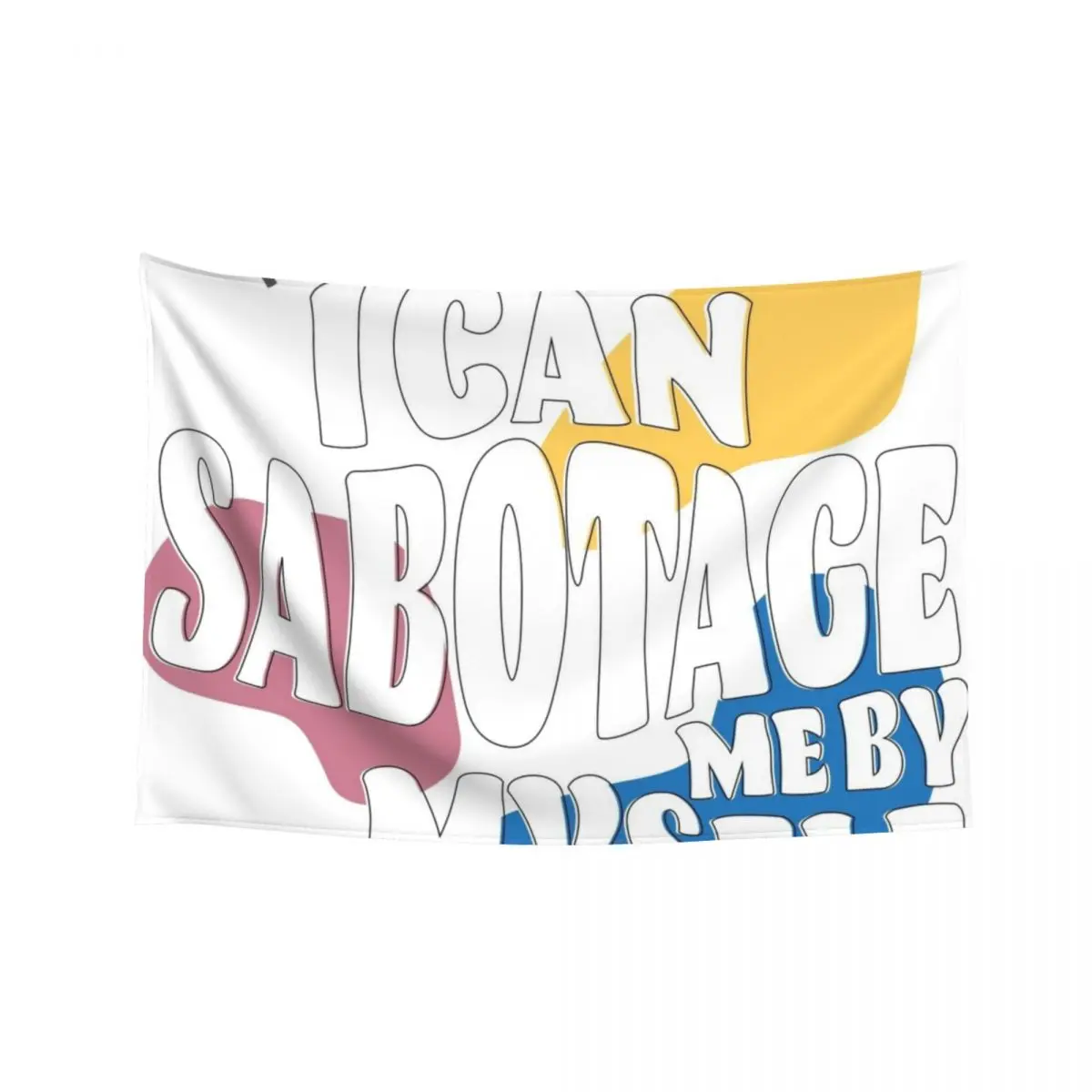 

Sabotage Me By Myself Tapestry House Decor Aesthetic Room Decor Room Decor Korean Style Tapestry