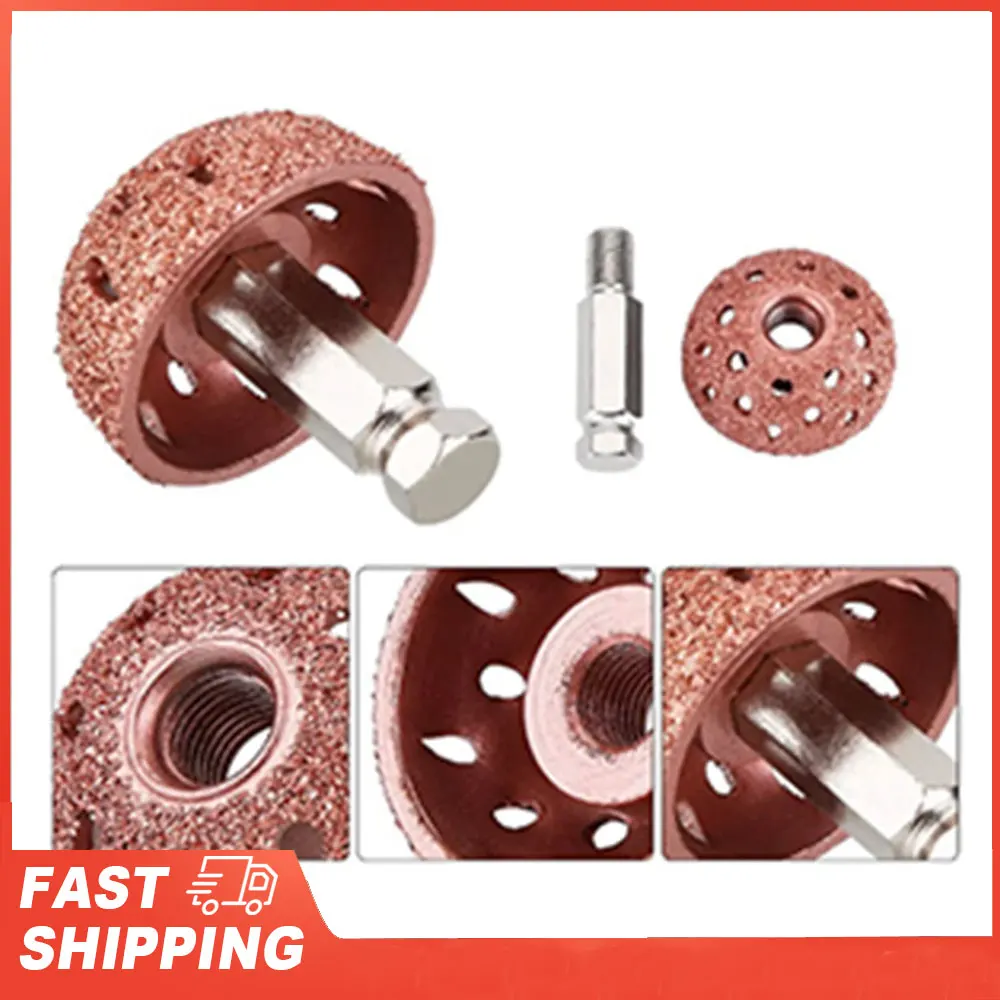 텅스텐 스틸 버핑 휠 볼 타입 연마 패드 그라인더 전동 공구 액세서리 연마 패드 자동차 버핑 자동차 공구
