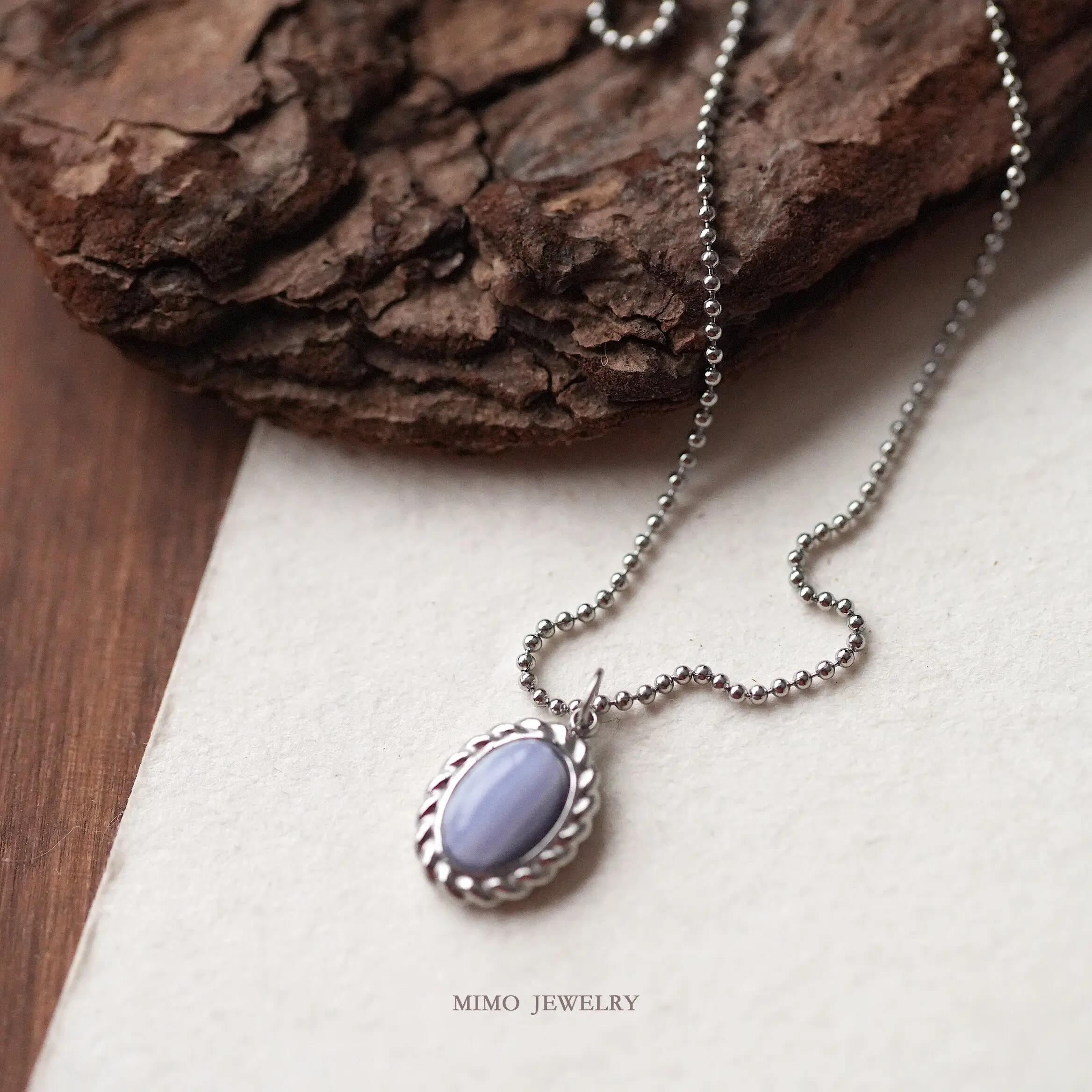 Titanium Steel Gold-plated Egg-shaped Tiger Eye Purple Agate Charms Pendant For Jewelry Making DIY Bracelet Accessories Findings