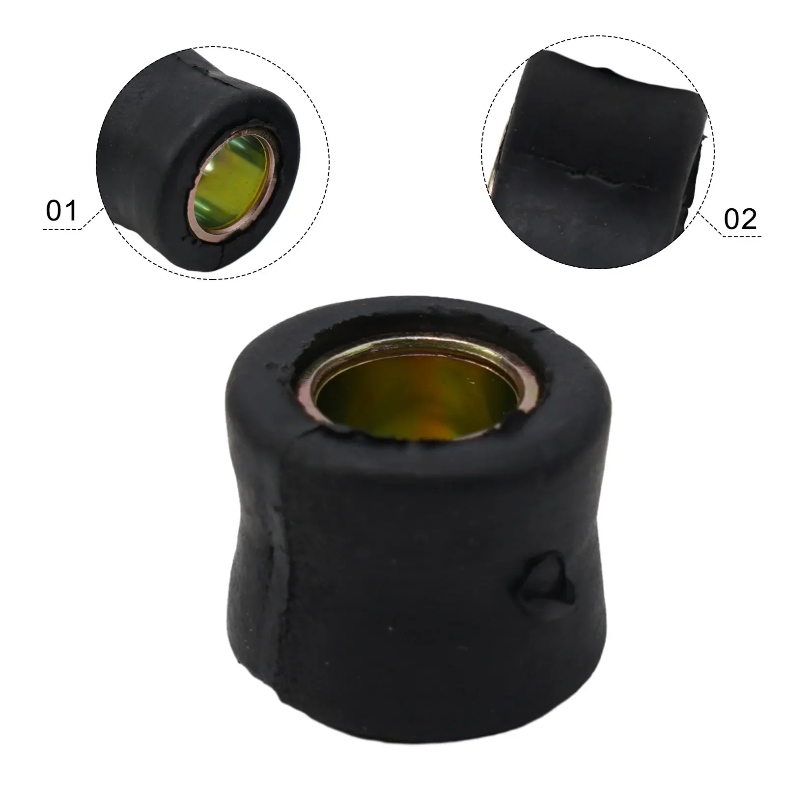 Brand New High Quality Shock Absorber Bushes Bush Rubber Suspension 2/4 Pcs Accessories Black Bushing Motorcycle