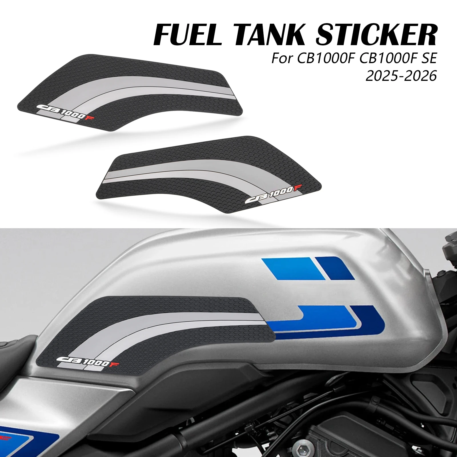 For Honda CB1000F 2026 CB1000F SE 2025 2026 Fuel Tank Pad Motorcycle Accessories Knee Grip Decals Oil Anti-slip Sticker