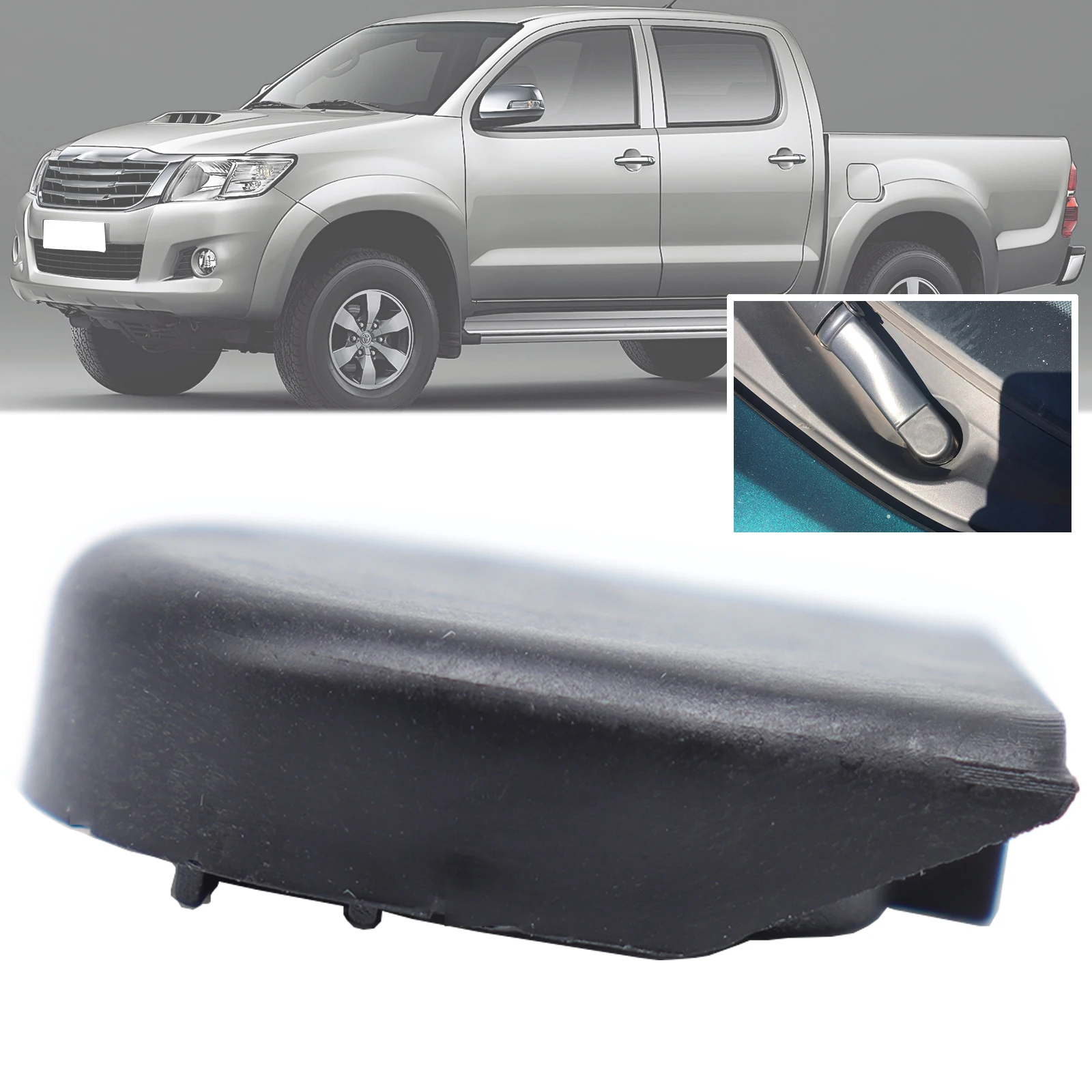 Tampa da Porca do Braço do Limpador Dianteiro para Toyota Hilux N140 N150 N160, N170 AN10 AN20 AN30 2000 - 2013 2014 2015 TruckMasters OX