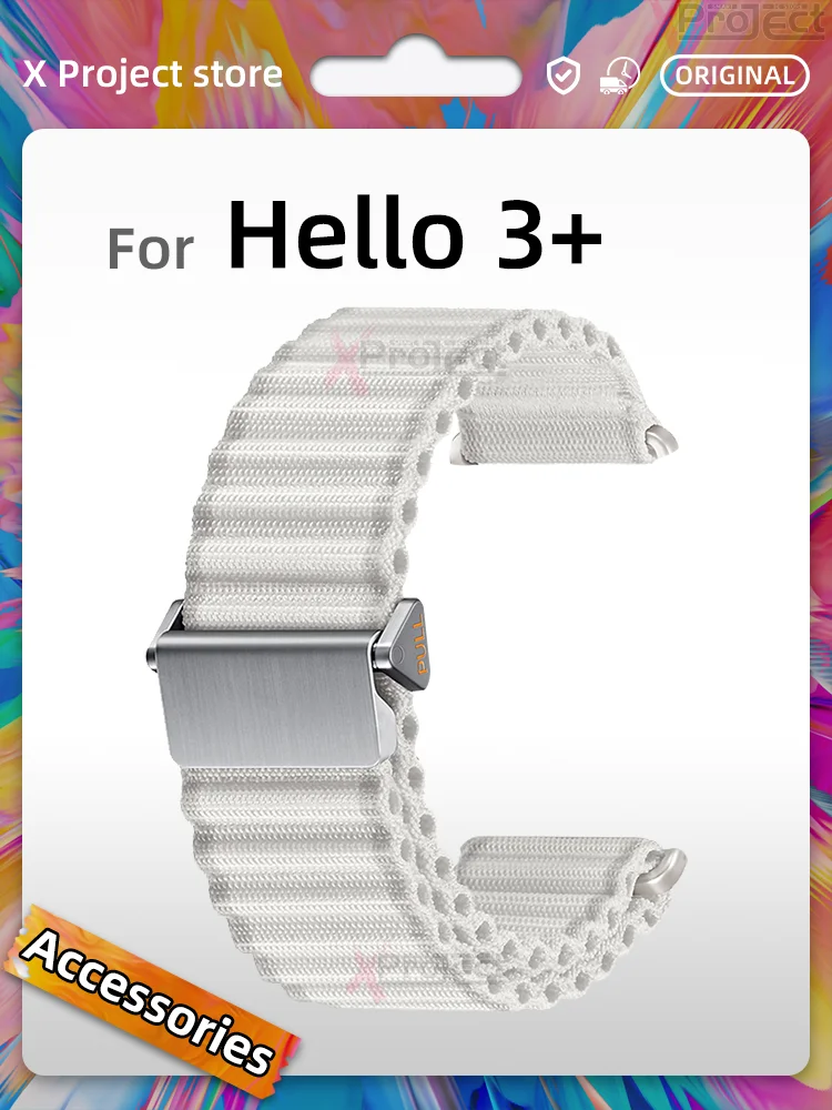 Accessories For Hello Watch 3 Plus Strap Smart Watch H13 Ultra H12 H11 Pro Smartwatch Band JS Hello 3 Plus Sport Nylon Bracelet