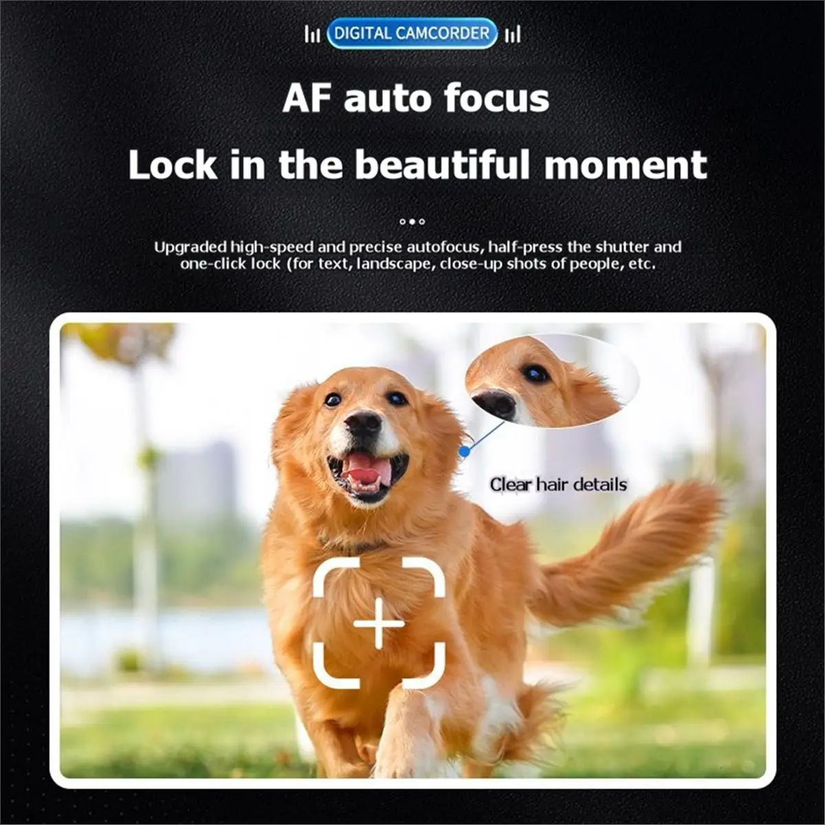 (DT37) 4K Digital WiFi Camera Camcorder 50X Zoom 53MP Fashion Telescopes Camcorder for Photography Built-in Filter