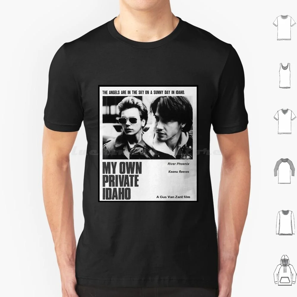 Mi propia camiseta privada Idaho talla grande 100% algodón mi propio película privada Idaho River Phoenix Keanu Reeves mi propio