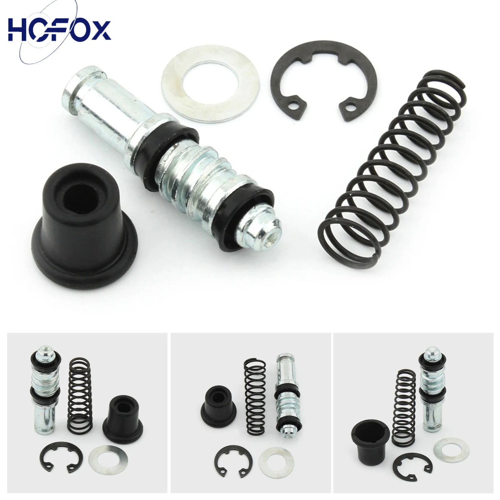 Motorcycle Brake Pump Piston Plunger Repair Gasket Kit For Honda GL1200 Goldwing/ Aspencade / Interstate / SE'