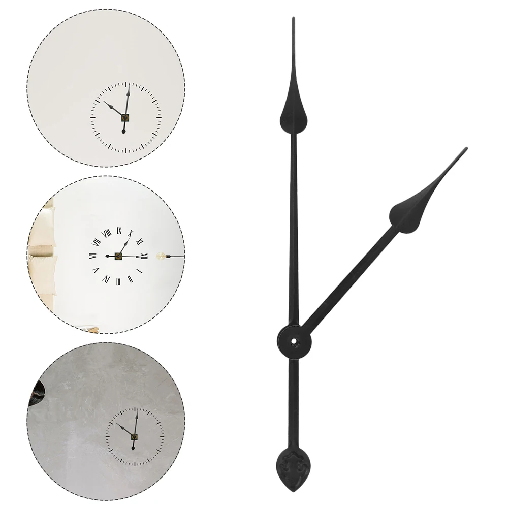 

5 Sets Wall Clock Hands Movement Replacement Accessories Mechanical Parts Kit Aluminum Hardware Mechanism