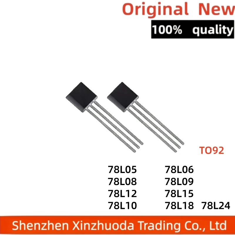 50-100 pieces CJ78L05 WS78L06 L08 L09 L10 L12 L15 L18 L24 straight insertion TO92