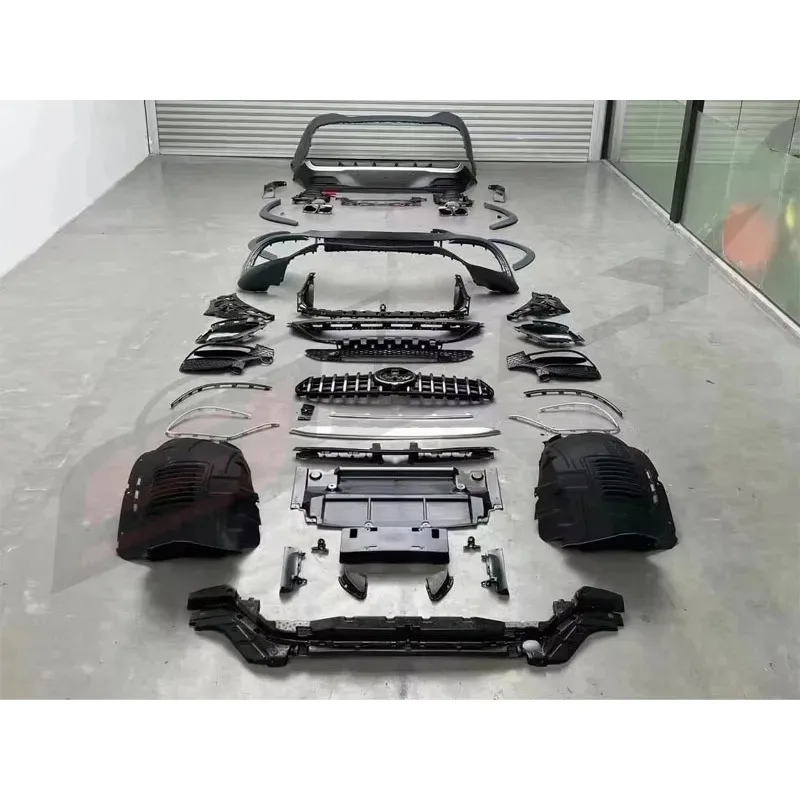 

【FLASH SALE】For GLE Coupe C167 2019-2024 to GLE63 Body Kit | PP Material, X167 Car Bumpers - Factory Direct