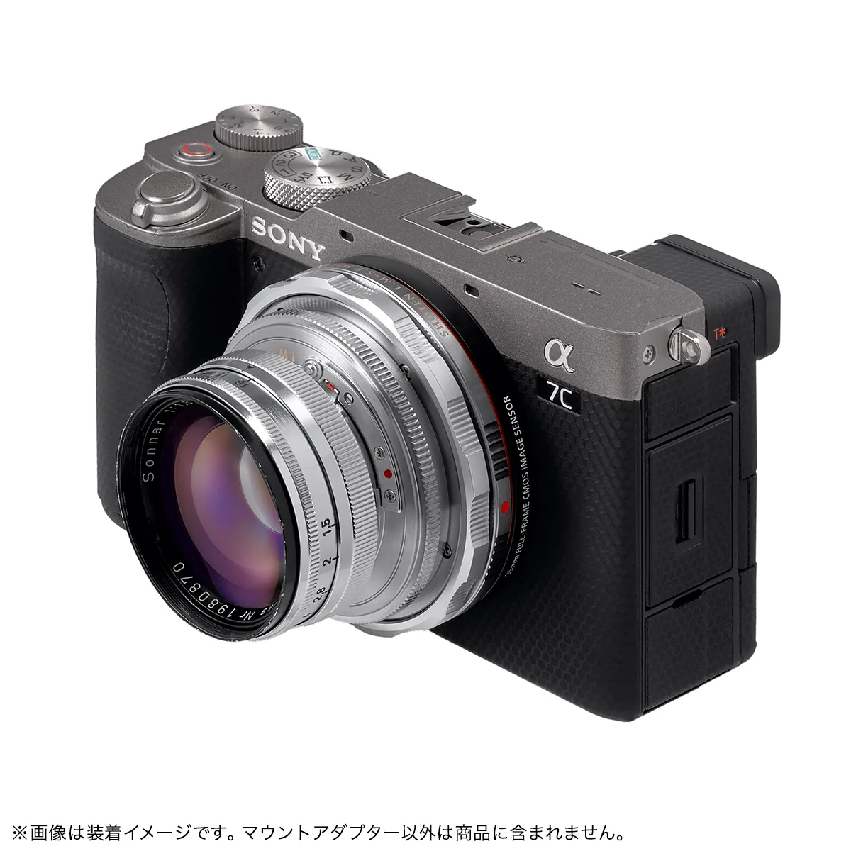 SHOTEN SCM1 Adapter for Contax C Nikon Nik S Mount Inner Claw Lens to Leica M Mount M10 MD MA MP M7 M262 MONOCHROM