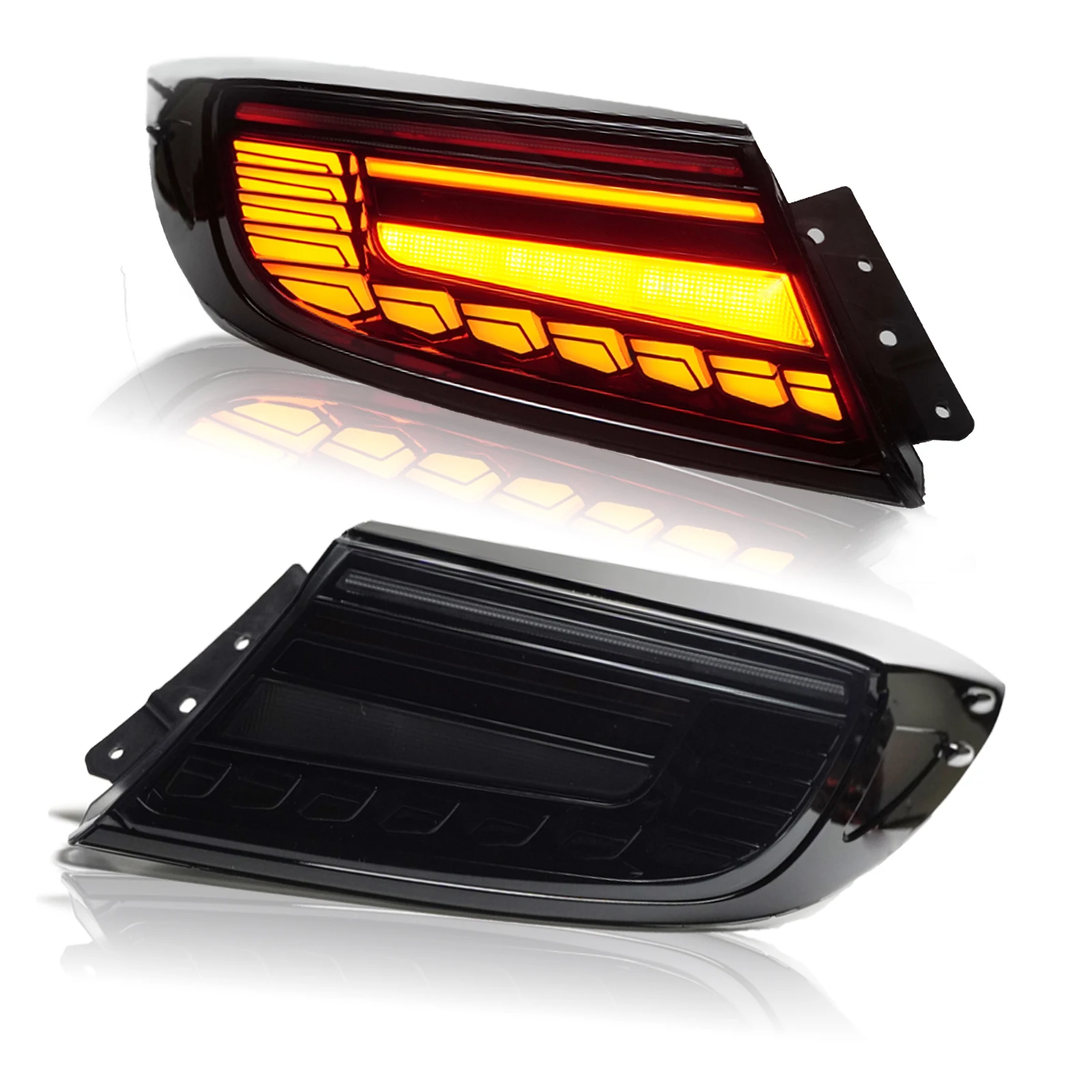 

LED Tail Lights for GR86/BRZ/86 2020-2023 - Sequential Turn Signals, Black Housing, Plug & Play