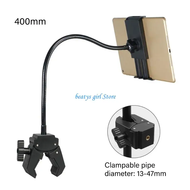 C7AB Multiple Angles Regulable ABS Metal Phone Stand For 13mm 47mm Pipe
