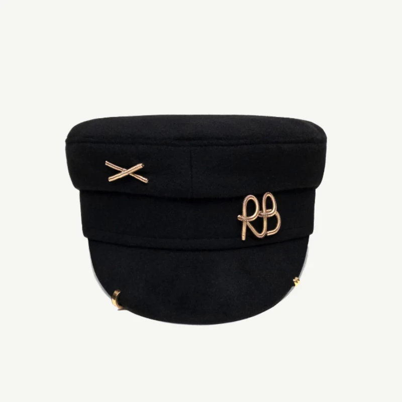 

Новая женская модная плоская кепка в британском стиле ретро, кепки газетчика с серьгами, кепка пекаря для мальчика с пирсингом