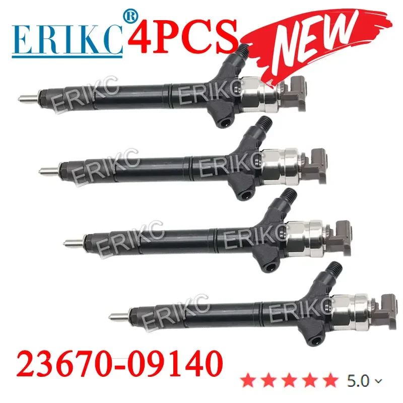 4PCS Diesel InJector Nozzle 23670-09140, 2367009140, 23670 09140 for Toyota RAV4 - verso - corolla D4D