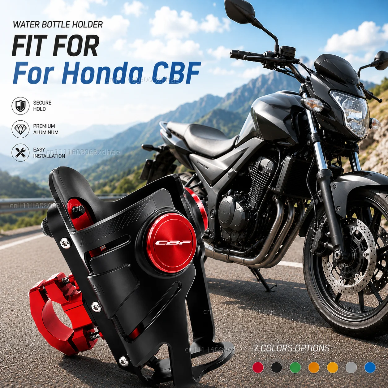 

Motorcycle Water Bottle Holder For Honda CBF CBF125 CBF190R CBF500 Coffee Beverage Tea Cup Support Modification Accessories