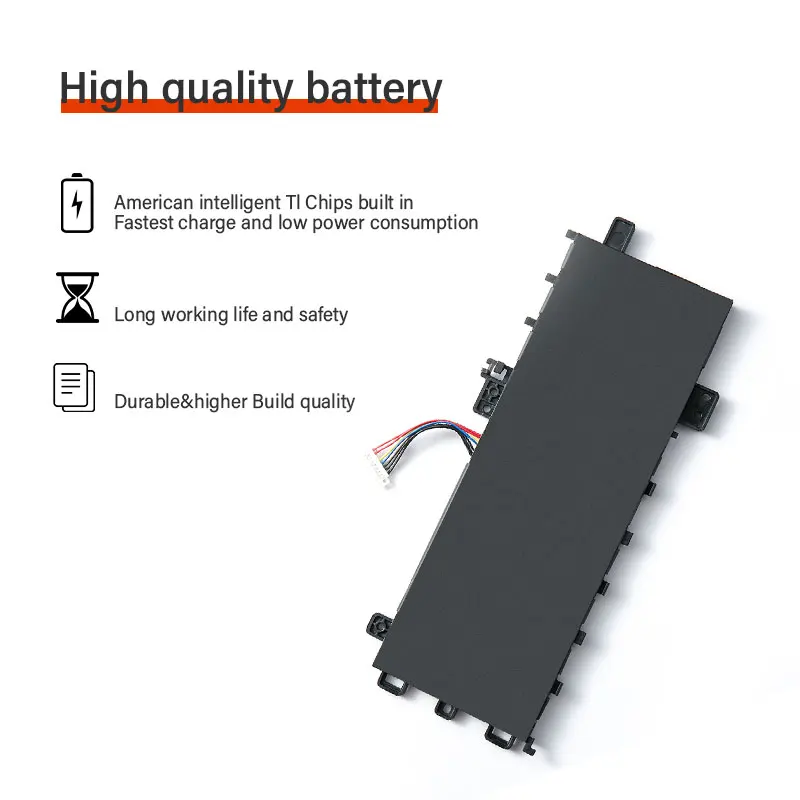 بطارية بديلة للكمبيوتر المحمول C21N1818-1L متينة من الطبقة العليا - ليثيوم أيون عالي الكثافة، متوافقة مع أصلية، طاقة ثابتة للعمل اليومي