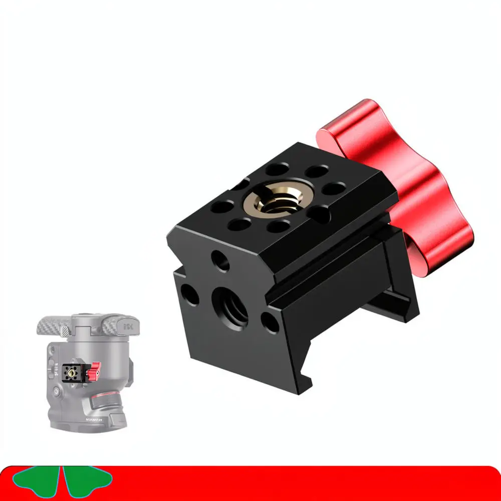 Nato Rail Clamp For Dji RS5 RS4 Camera Cage Stabilizer Quick Release Mounting Hardware Aluminum Accessory Adapter