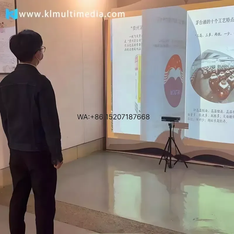 Wmwmnu for Interactive Kinect Wall Capture Installation for Kids Body Motion Sensor AR 3D Games and Display Software