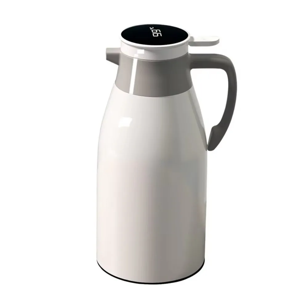 

1L Thermos Glass Liner Vacuum Flasks Large Capacity Water Bottle Kitchen Thermal Kettle Household Digital Display Coffee