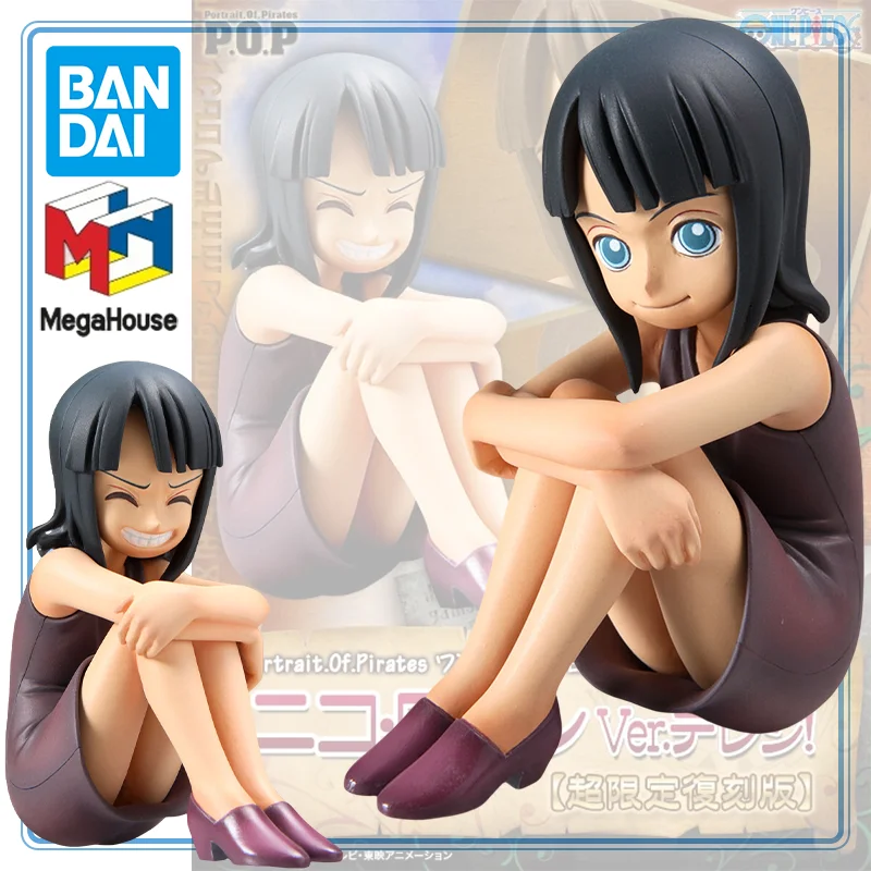 

BANDAI MegaHouse Original Portrait.Of.Pirates One Piece CB-EX Nico Robin Ver. Dereshi! Anime Cartoon Garage Kit Gifts Toy Model