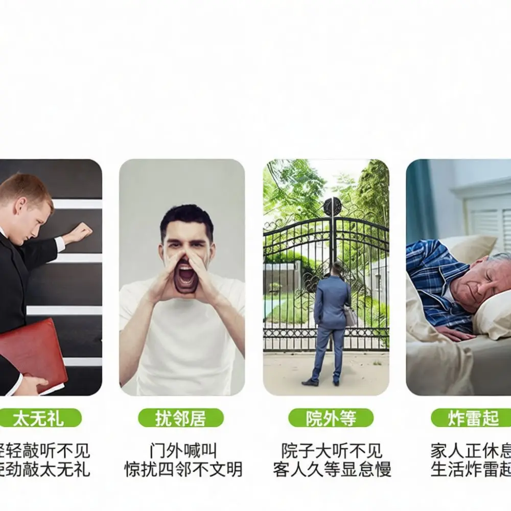 12V Wired Doorbell Buzzer For GBU Access Control System Clear Sound Ding Dong Security Chime Home Office Entry Accessories