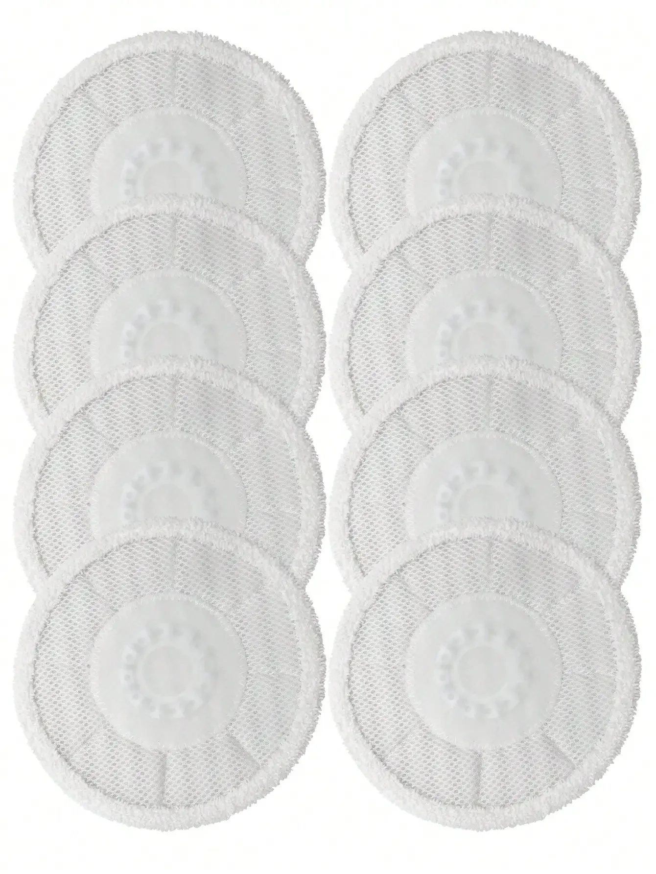 8 Packs Replacement Steam Mop Pads for Shark S7020 S7000 S7001 S7201 Steam & Scrub All-in-One Scrubbing Mop Accessory Parts