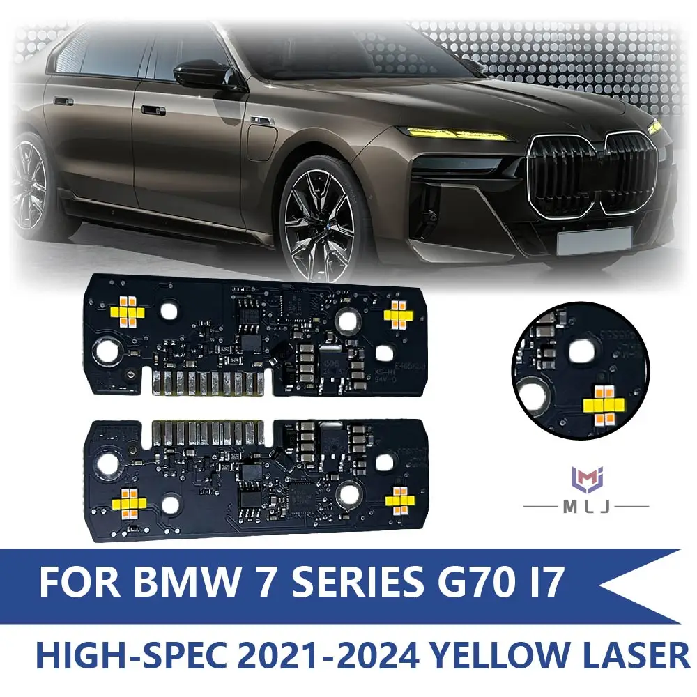 

Angel Eye Chip 63115A5F627 63115A5F628 For BMW 7 Series G70 I7 2021-2024 Matrix Laser Headlight White Yellow Light DRL Board
