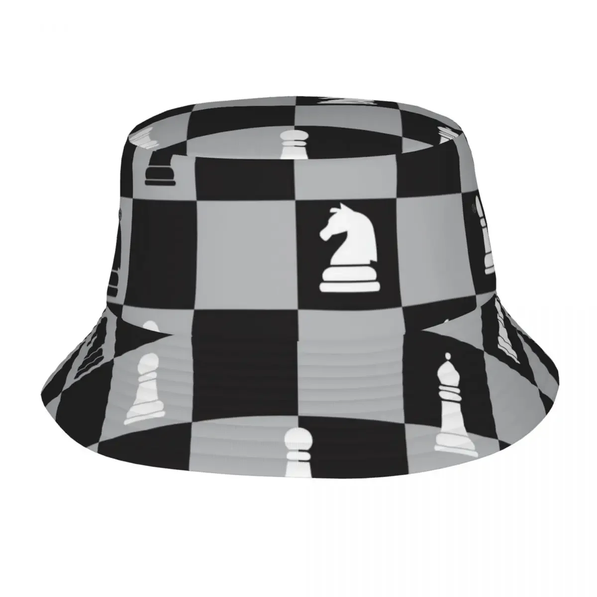 

Bucket Hat Fisherman Cap For Women Men Gorras Summer Chess