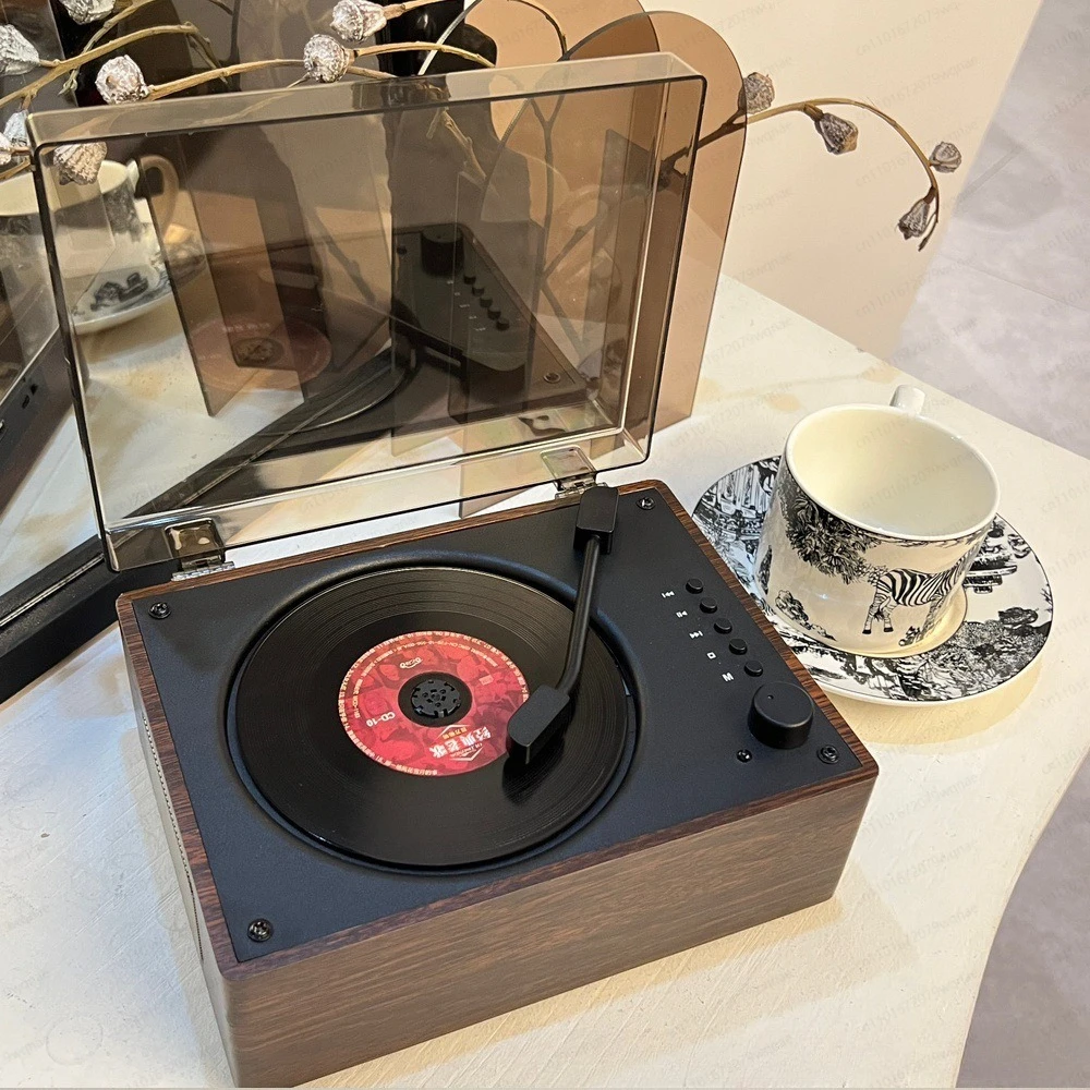 

Новый ретро CD-плеер Bluetooth-альбом Стерео Универсальный плеер CD-плеер Подарок на день рождения Взрыв