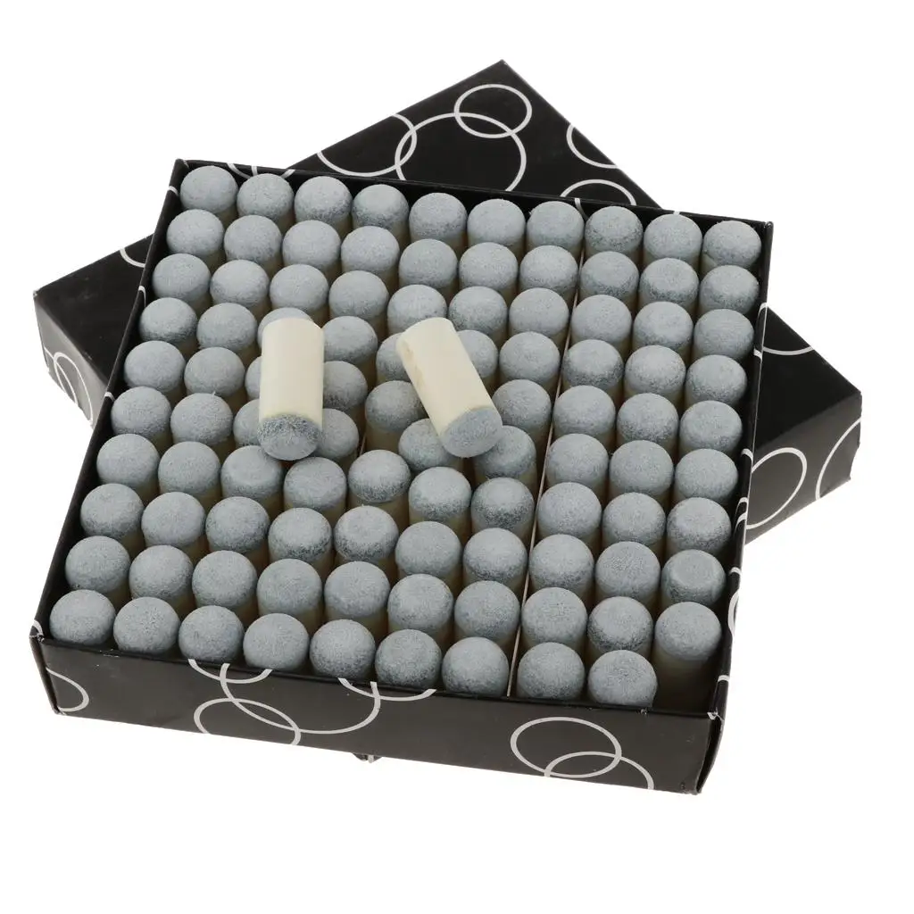 

Pool Cue Ferrule Set - Bulk Pack of 100, Ivory, 12mm Diameter