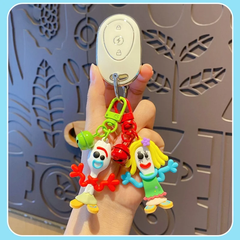 Official Toy Story Forky Series Pendant, Cute Funny Doll Bag Charms, Car Keychain For Gifts view 4