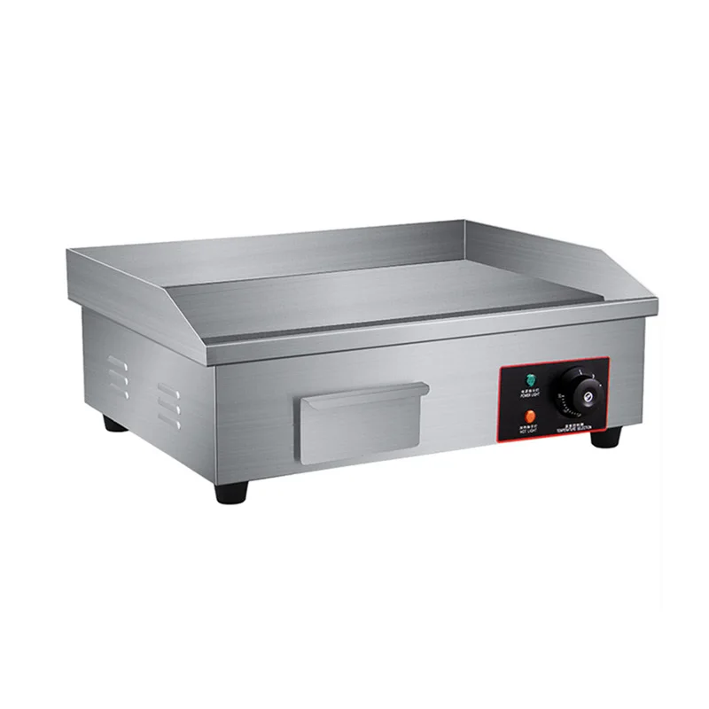 

Desktop food electric grill squid pancake teppanyaki business equipment