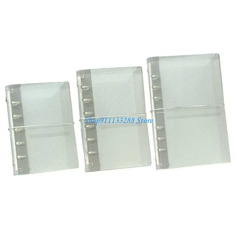 

G88D Clear Notebook Cover Binders Folder Three Fold Binders Cover