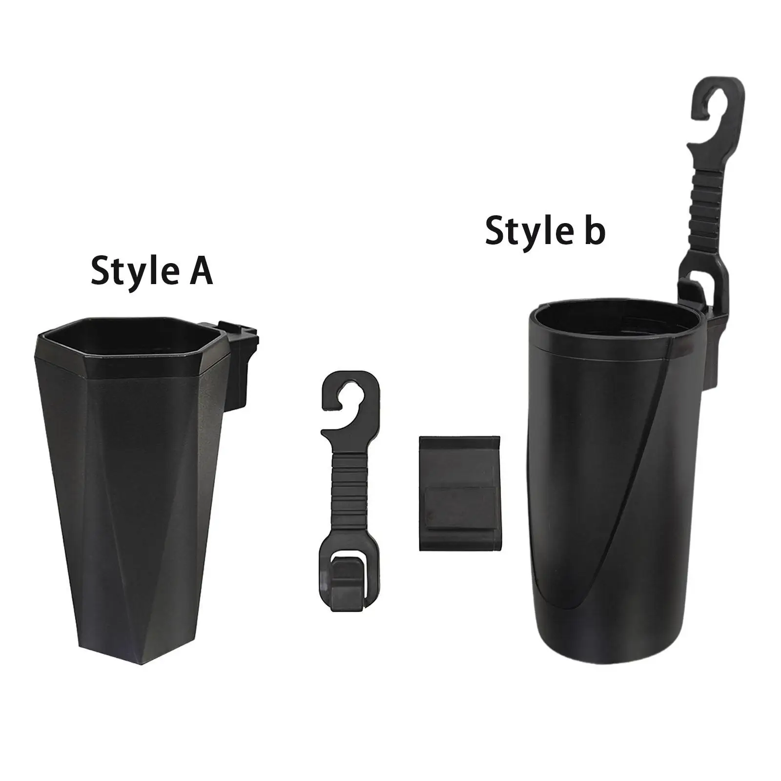 Generic Car Trash Can Dustbin Hanging Trash Bin for Trucks Suvs Vehicle