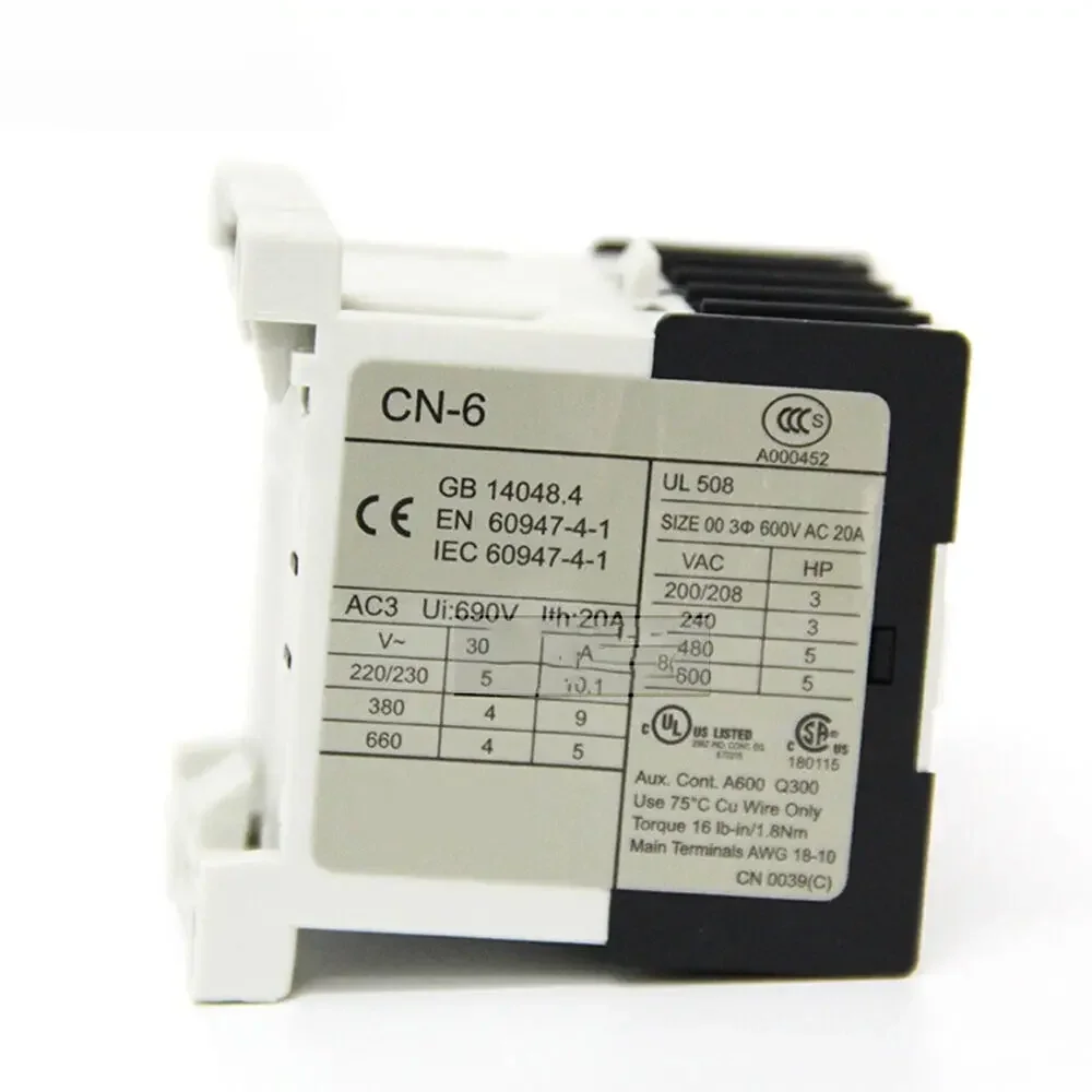 

For TECO CN-6 AC Contactor 3A1a 3A1b AC24V 36V 110V 220V 380V