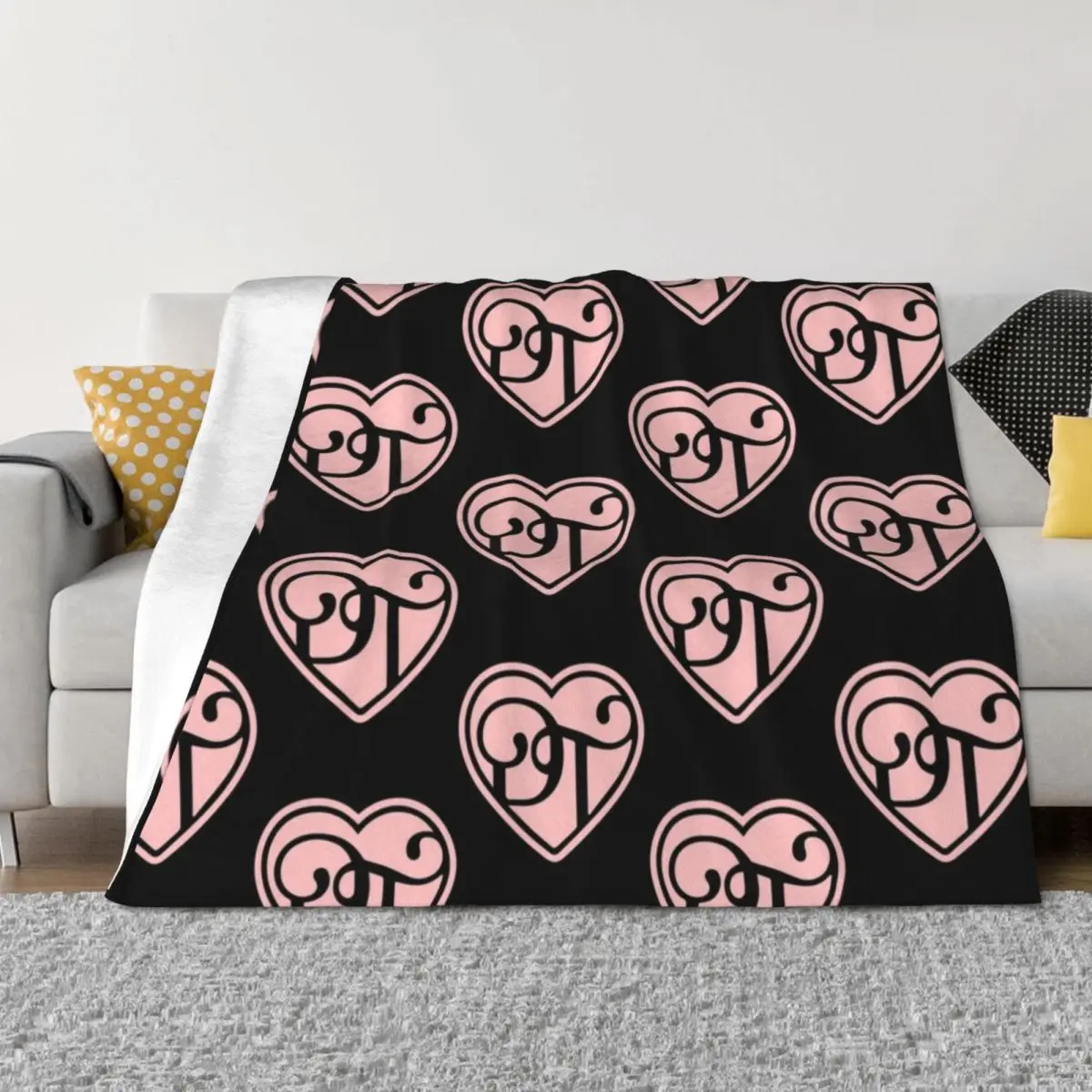 

Don Toliver Heart Throw Blanket Stuffeds Luxury Thicken Decorative Throw warm winter Blankets