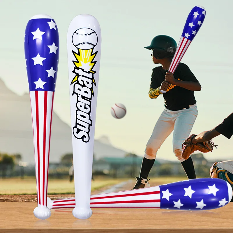 

Inflate Baseball Bat Beach Ball Superbat Balloon Stick Air Globos PVC USA Globos Kids Outdoor Garden Playing Game Party Gift