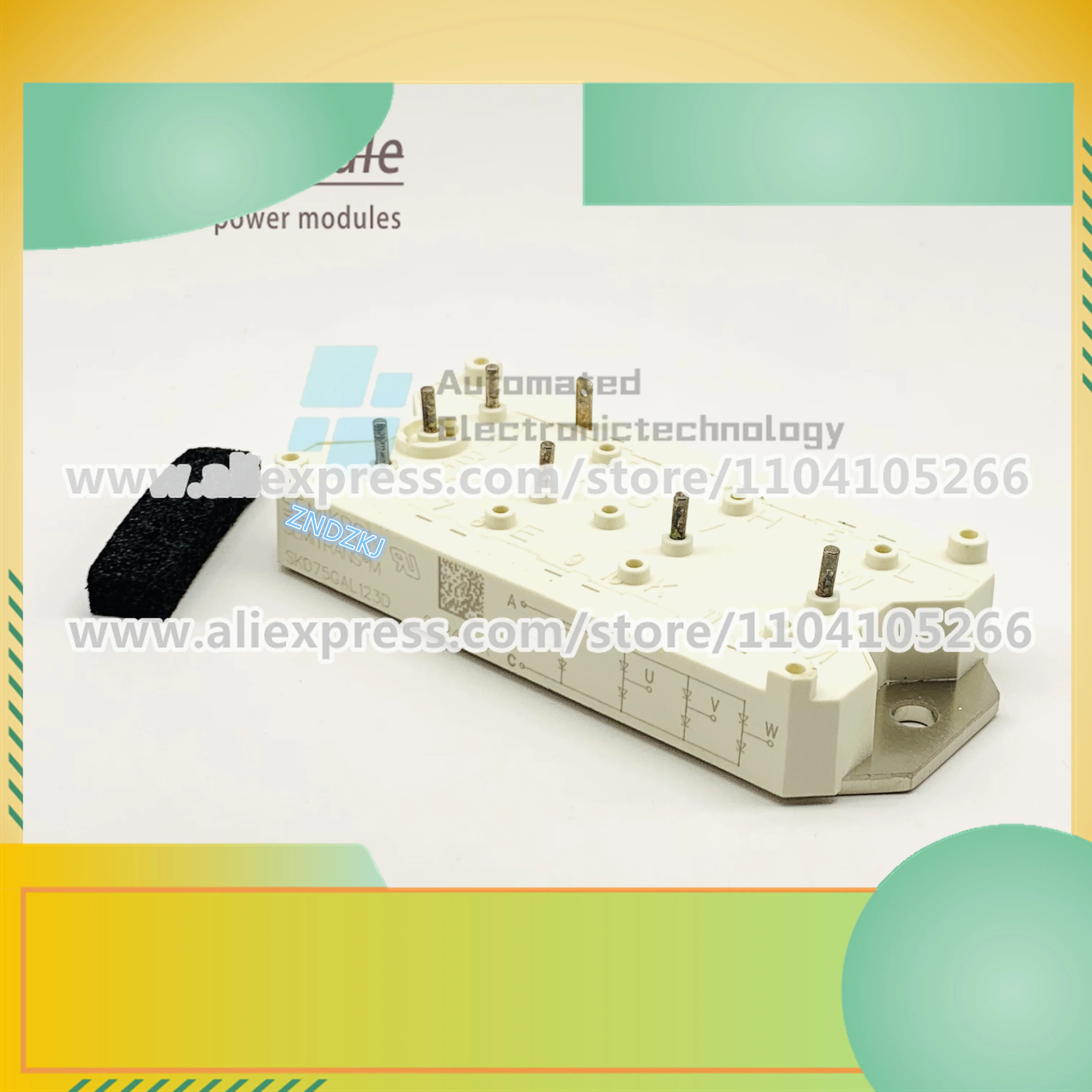 SKD75GAL123D SKD75GAL123D1 SKD100GAL123D SKD100GAL123D2 SKD100GAL124D7 New Or Used  IGBT module