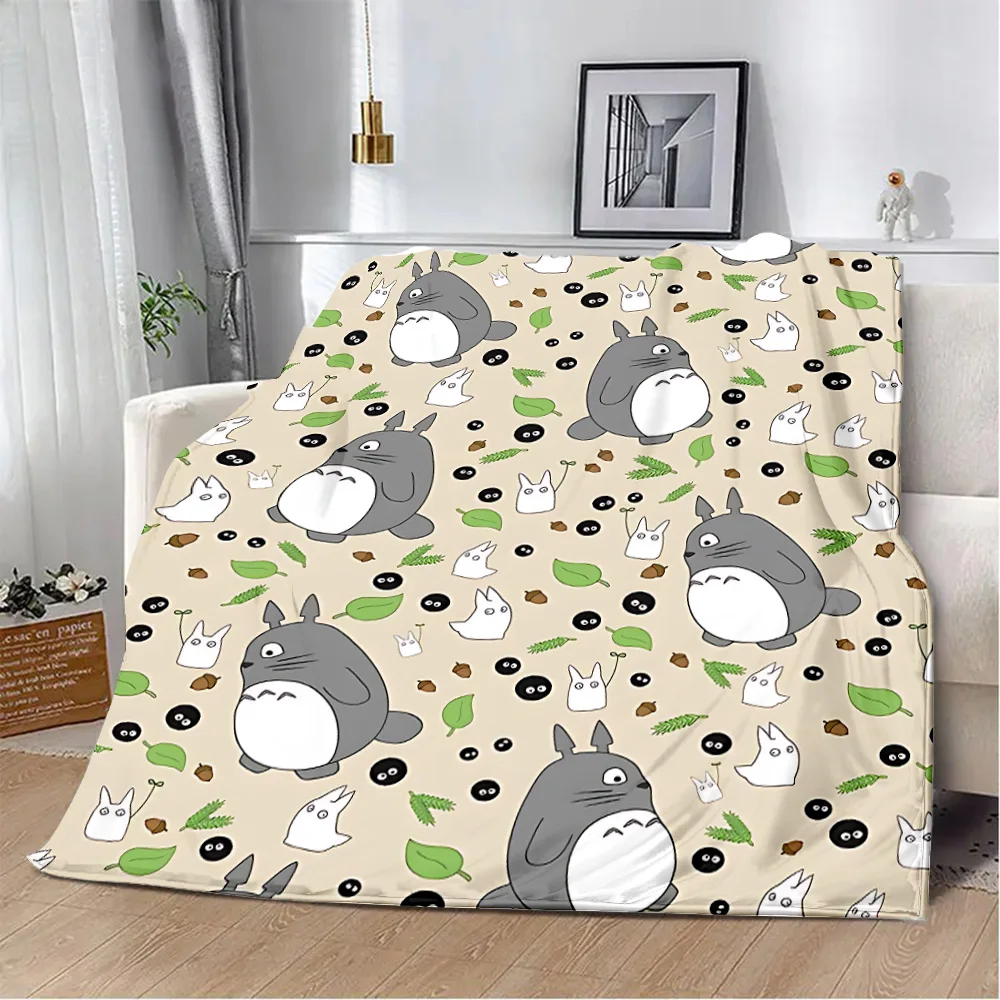 Heiße Anime Cartoon bedruckte Decke Picknick decken warme Decke weiche und bequeme Decke-T-Totoros Home Travel Geburtstags geschenk